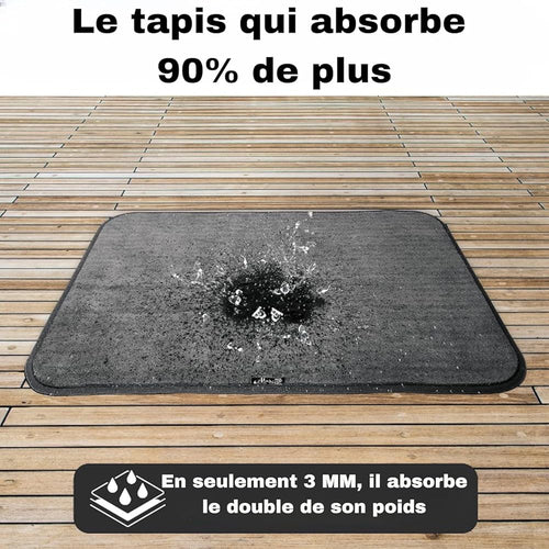 Aladino il tappeto Magico® - L'Original Tapis d'Entrée Extérieur et Intérieur, Tapis Antidérapant et Lavable en Machine, Tapis Ultra Absorbant, Tapis de Bain,Paillasson Maison et Cuisine,Made In Italy : Cuisine et Maison
