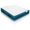WIN REST Matelas à mémoire de Forme Gel à Ressorts ensachés Aqua, Hauteur 30 cm, fermeté Moyenne, Noyau de 750 Ressorts, Tissu damassé 400 g, Fibre hypoallergénique Super Soft (140 x 190 cm) : Cuisine et Maison