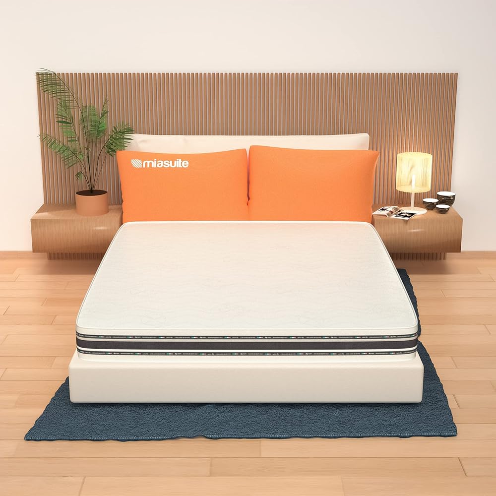 miasuite i sogni italiani Matelas 140x190 mousse à mémoire de forme, épaisseur 18 cm - en Bayscent | Zaza’ : Cuisine et Maison
