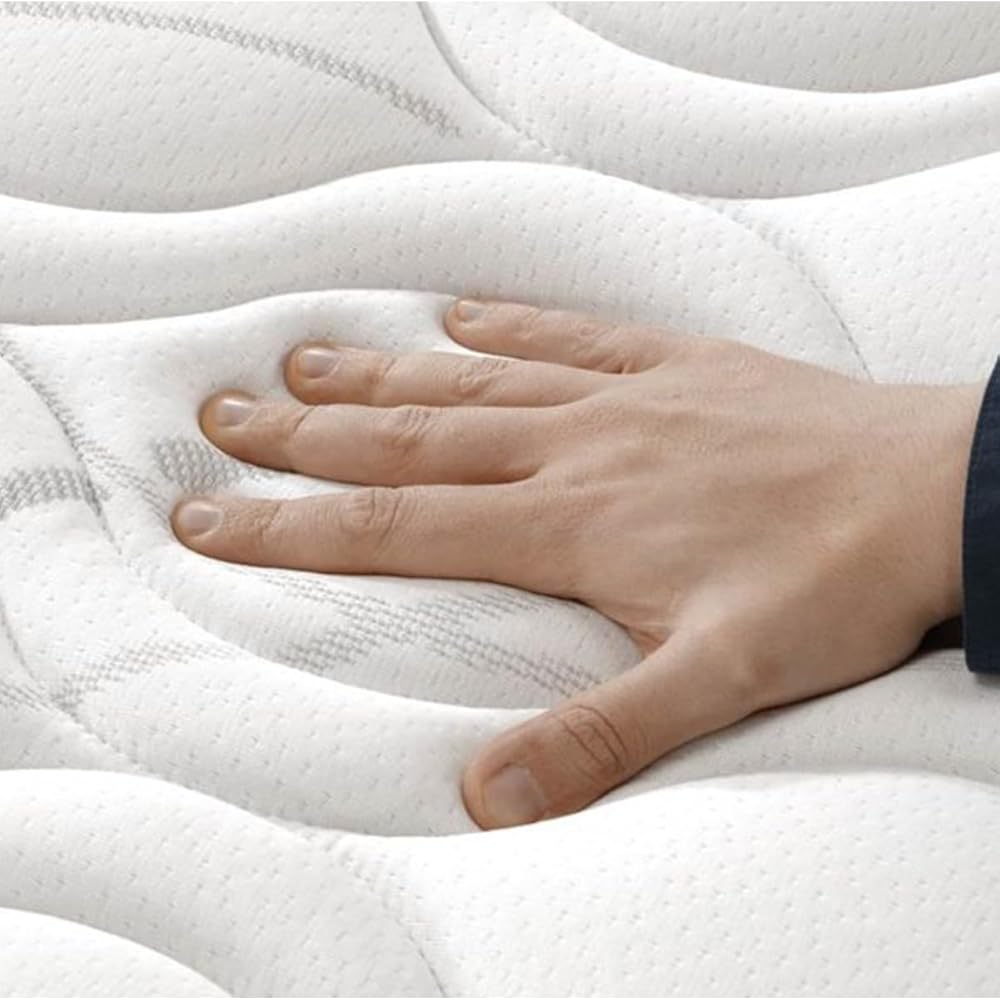 Moisury Matelas mémoire de Forme Hybrid - Fermeté Moyenne - Hauteur: 20 cm - 5 Couches de Mousse Premium - 140 x 190 cm - Traitement Aloe Vera : Cuisine et Maison