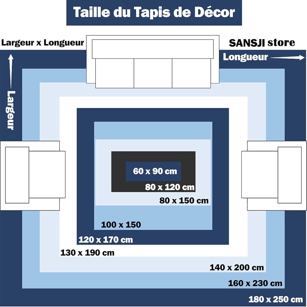 SANSJI Tapis de Chambre Luxe Noir Et Feuille d'or, Entretien Facile Intérieur Moquette, Feuille De Bananier Tropical Lavable Tapis Intérieur - pour Décor Chambre d'enfant 140 x 200 cm : Cuisine et Maison