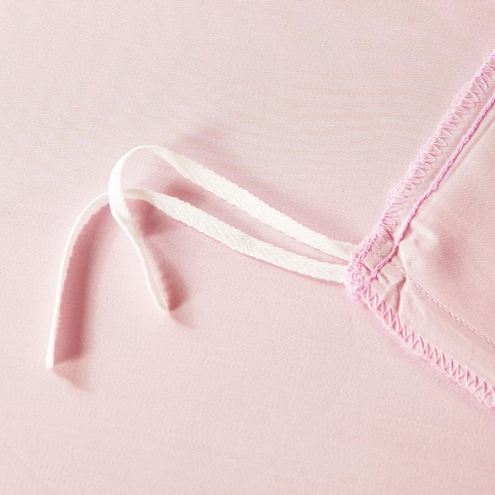 Bambou Housse de Couette 220x240 Rose Parure de lit 220x240 Adulte 2 Personnes Cool Tencel Lyocell Linge de lit Soie Lisse Soyeux Brillant Deluxe Housse de Couette Naturel Bambou avec Fermeture Éclair : Cuisine et Maison