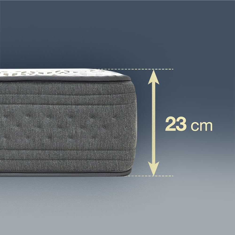 KUO Dream - DreamFlex | Matelas à mémoire de Forme | Hauteur 23 cm | Ergonomique et Respirant | Face Été/Hiver | 140 x 190 cm : Cuisine et Maison