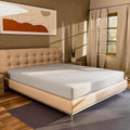 miasuite i sogni italiani Matelas déhoussable à mémoire de Forme, 140 x 190 cm, 20 cm, indéformable, hypoallergénique, Anti-acariens, Respirant | One : Cuisine et Maison