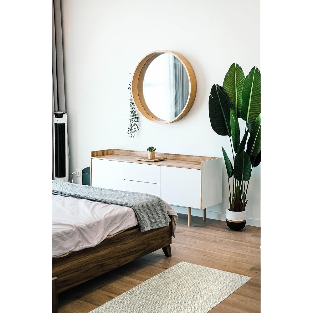 HAMID - Pack 2 Tapis en Jute Granada Couleur Blanc, Tapis 100% Fibre de Jute, Tressé à la Main, Tapis de Salon, Salle à Manger, Chambre, Couloirs, (60x110cm) 2 pcs : Cuisine et Maison