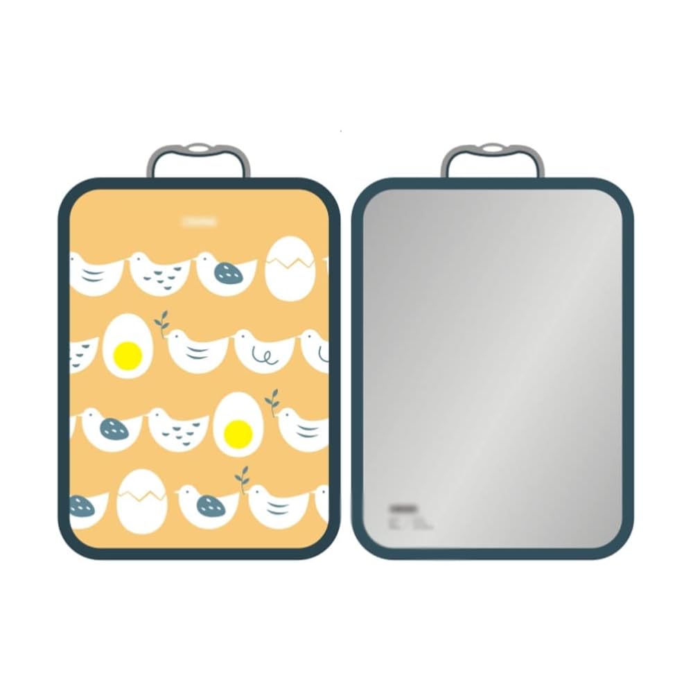 Planche à découper double face BLuVLy en acier inoxydable 304 avec poignées – Idéale pour la viande, les légumes et le fromage dans la cuisine : Cuisine et Maison
