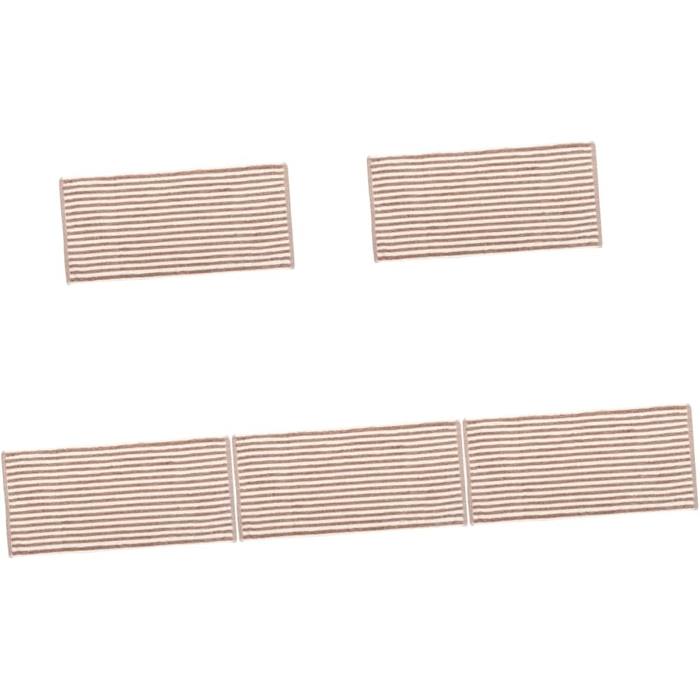 Amosfun 5 Pièces Serviette en Bandes Grand Torchon Essuie-Mains en Microfibre Torchon Multifonction Torchons Accessoire De Cuisine Fournitures De Nettoyage Serviettes en Microfibre Coton : Cuisine et Maison
