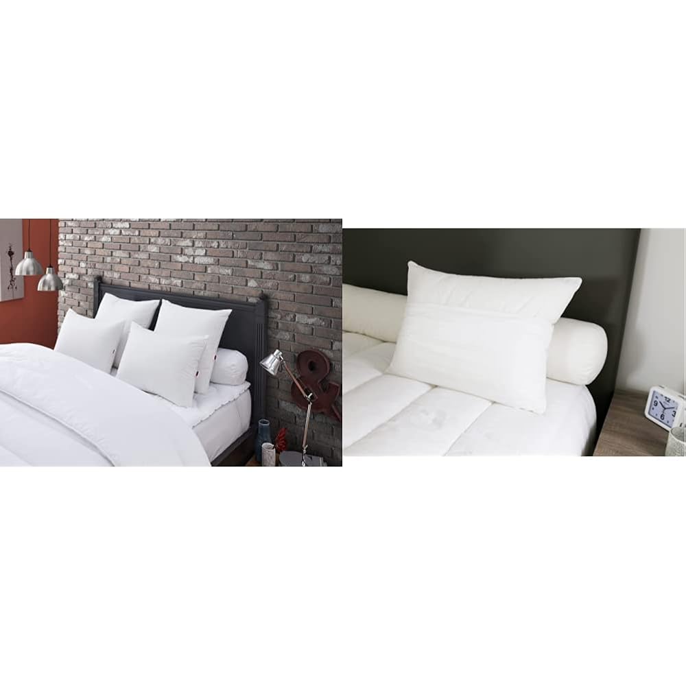 Dodo | Oreiller à Mémoire de Forme 50x70 | Fabriqué en France | Maintien des Cervicales | Oreiller Suprelle Mémory | Lavable en Machine à 40°c + Protège Oreiller - Absorbant antiacariens 50/70 : Cuisine et Maison