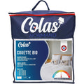 COLAS NORMAND - Couette Coton Bio - Tempérée - 140x200cm - Coton Issu de l'agriculture Biologique - Garnissage Issu de Bouteilles recyclées - Fabrication française : Cuisine et Maison