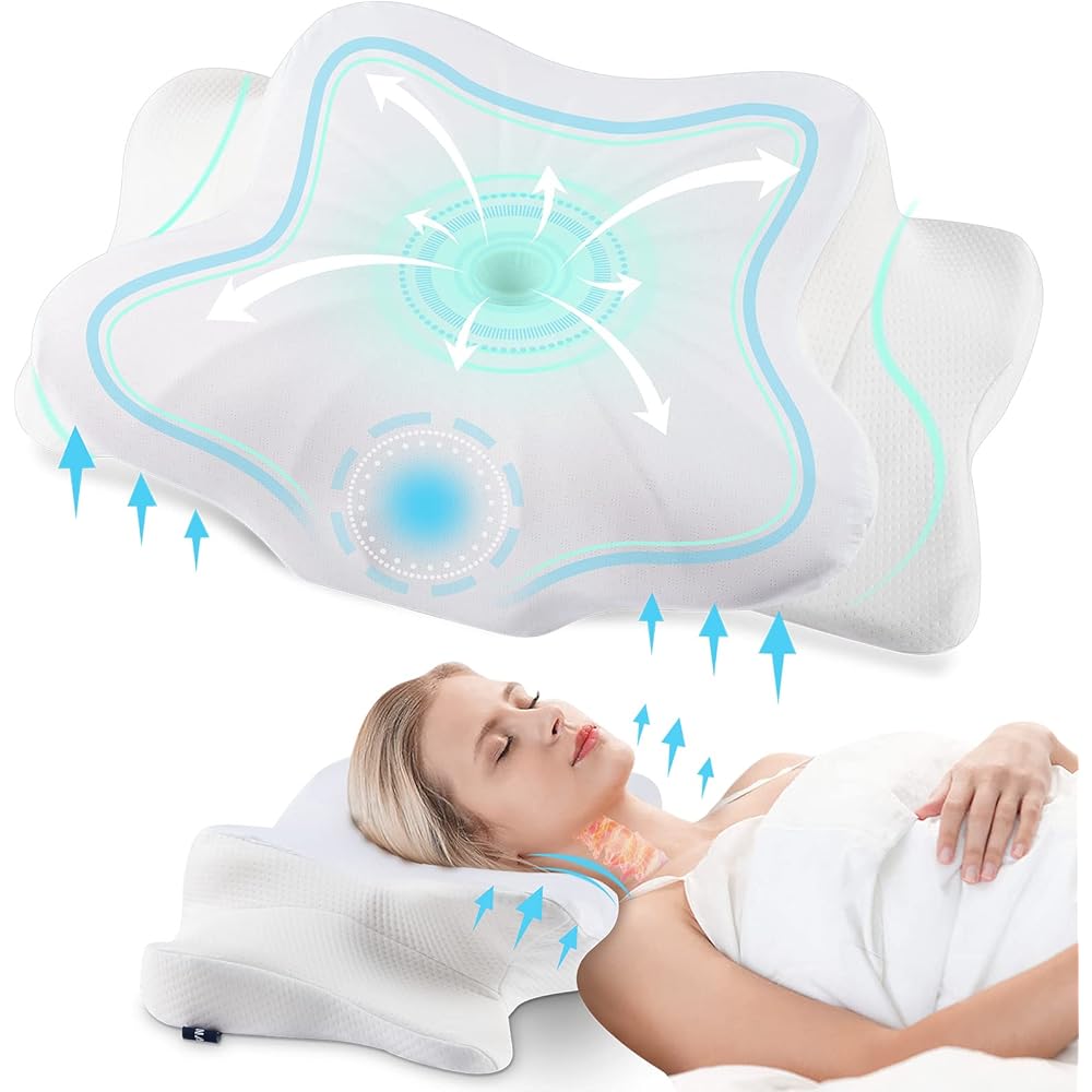 DONAMA Oreiller orthopédique ergonomique : Cuisine et Maison