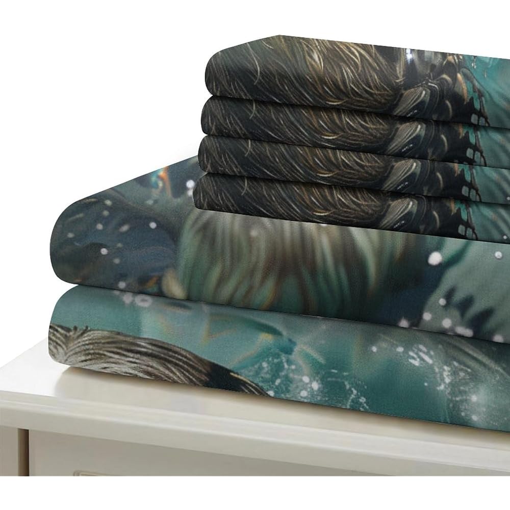 KNNDUIAOE Sloth Ensemble De Animal Housse De Couette pour Ensemble De Literie avec Taie d'oreiller, Microfibre Ensemble De Couette Literie Super King（260x220cm） : Cuisine et Maison