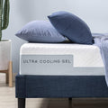 Zinus Matelas en Mousse à mémoire de Forme avec Gel Ultra rafraîchissant | Matelas Adaptable à 7 Zones | 140 x 190 cm | Hauteur 20 cm | Mousse Gel rafraîchissante | Matelas Enroulable | Oeko-TEX : Cuisine et Maison