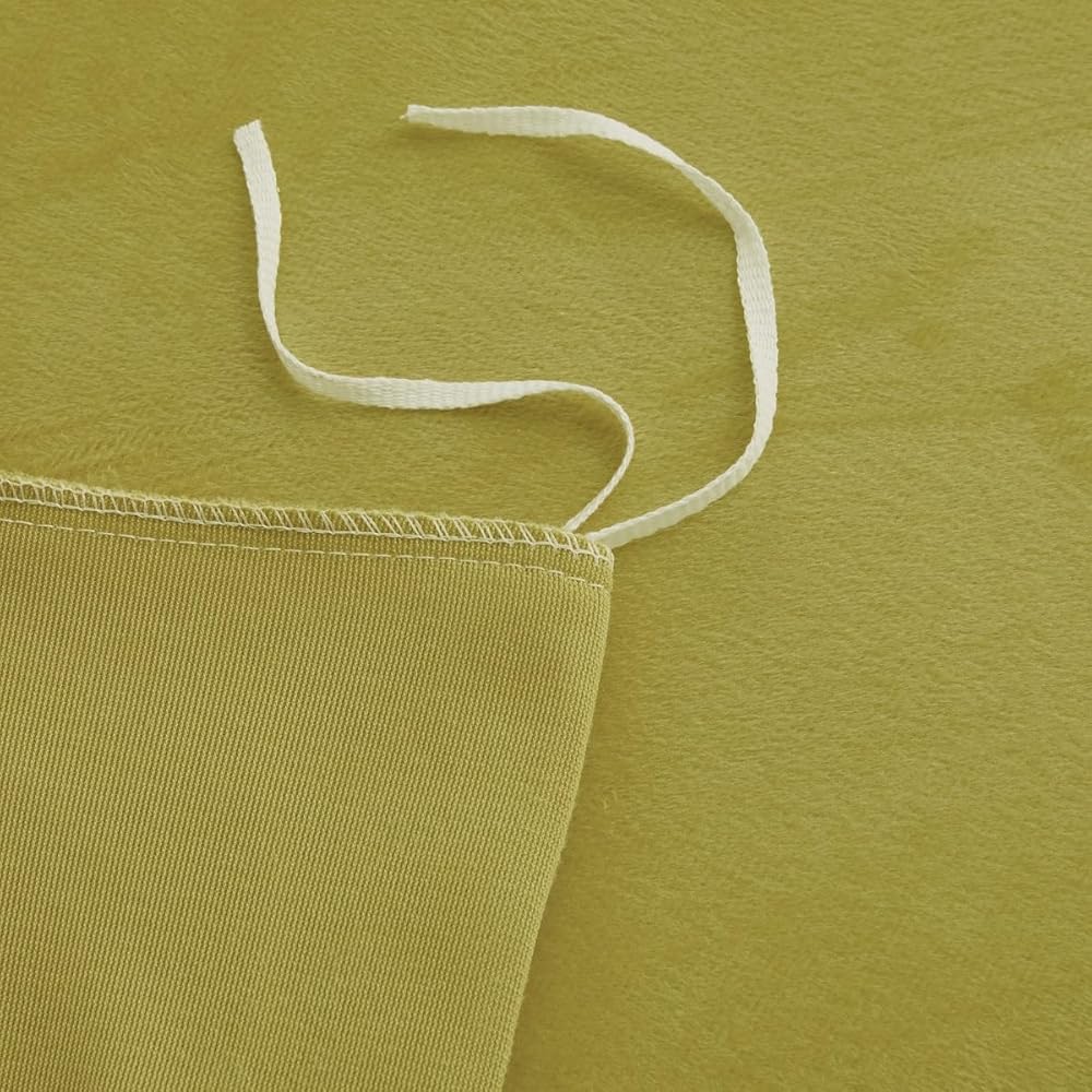 Gezu Parure de lit d'hiver - En peluche chaude - 220 x 240 cm - Or jaune - Housse de couette double face - Cachemire en flanelle polaire - Toucher moelleux et chaud - En velours - Avec fermeture : Cuisine et Maison