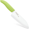Kyocera FK-140-Wh GR Couteau du Chef Manche Vert Lame Céramique Blanche 14 cm : Informatique