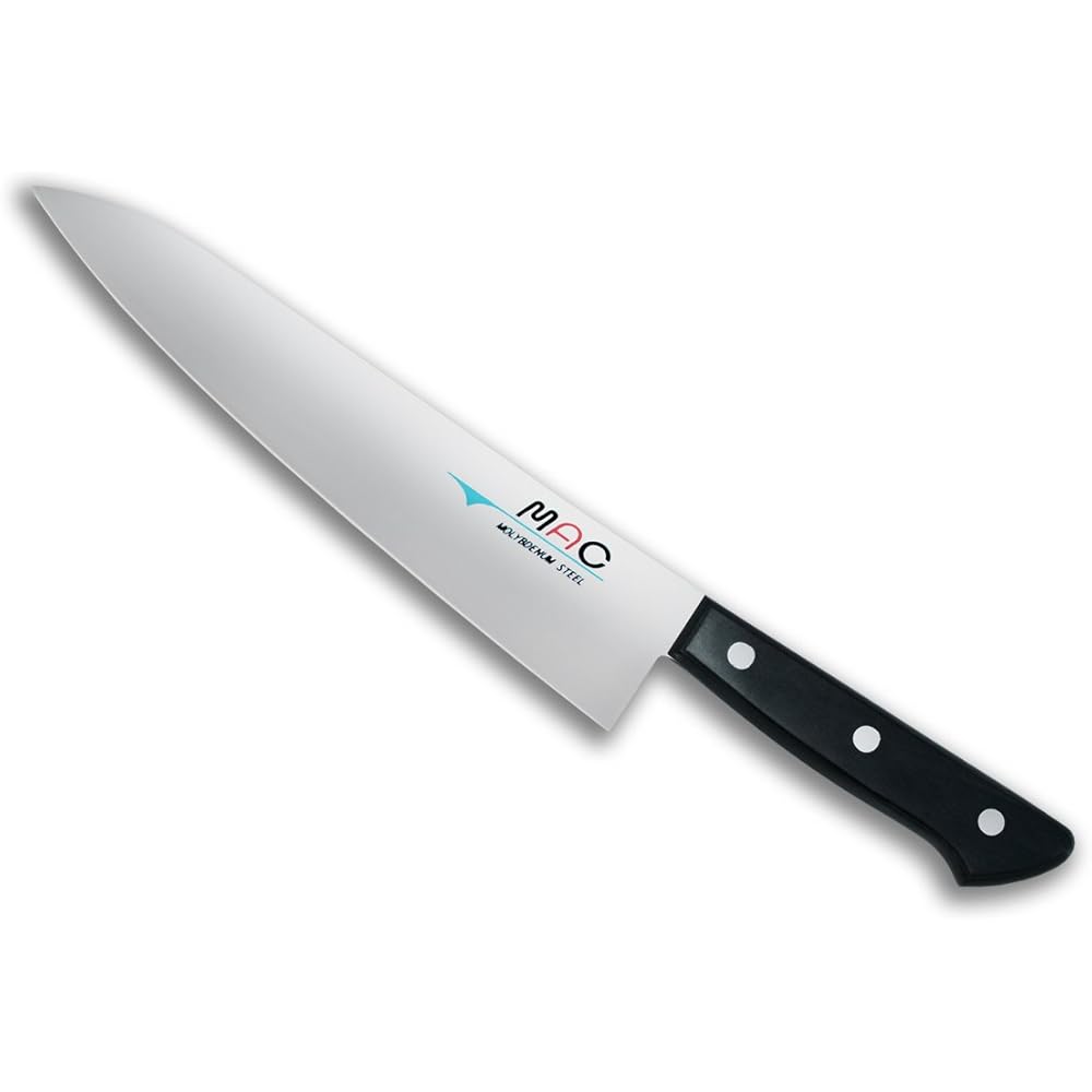 MAC Couteau de chef gamme Chef lame 215mm HB-85 : Cuisine et Maison
