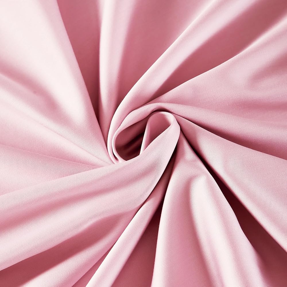 Bambou Housse de Couette 220x240 Rose Parure de lit 220x240 Adulte 2 Personnes Cool Tencel Lyocell Linge de lit Soie Lisse Soyeux Brillant Deluxe Housse de Couette Naturel Bambou avec Fermeture Éclair : Cuisine et Maison
