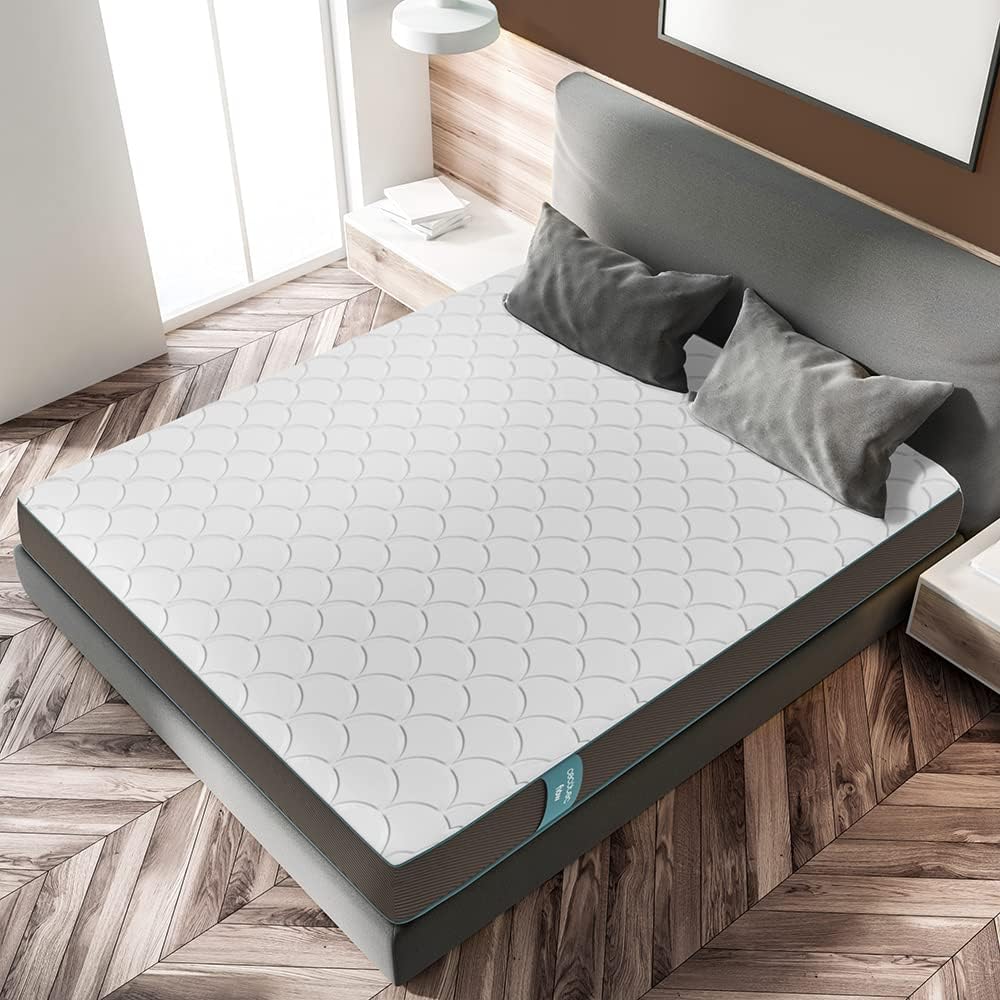 Cecotec Matelas Purevital2990 140 x 190 Multi Cap, Hauteur 23 cm, Haute Fermeté, Noyau Mousseux, Double Système Double Système pour l'hiver et l'Été : Cuisine et Maison