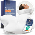 CALMONT - Oreiller orthopédique pour tous les types de sommeil I Oreiller cervical pour un sommeil réparateur I Oreiller en mousse à mémoire de forme pour un ajustement idéal I Oreiller ergonomique : Cuisine et Maison