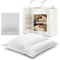 FOSSFLAKES Oreiller Cervical de Soutien- Oreiller Ergonomique, Oreiller Memoire Forme avec en Fossflakes et Polyester | 60 x 63 cm : Cuisine et Maison