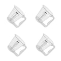 MAGICLULU 4 Pièces Tasse À Mesurer Électronique Échelle Tasses À Mesurer Bouilloire Cruche De Pesée Numérique Avec Affichage Pichet À Mesurer De Cuisine Électronique Tasse De Pesée : Cuisine et Maison