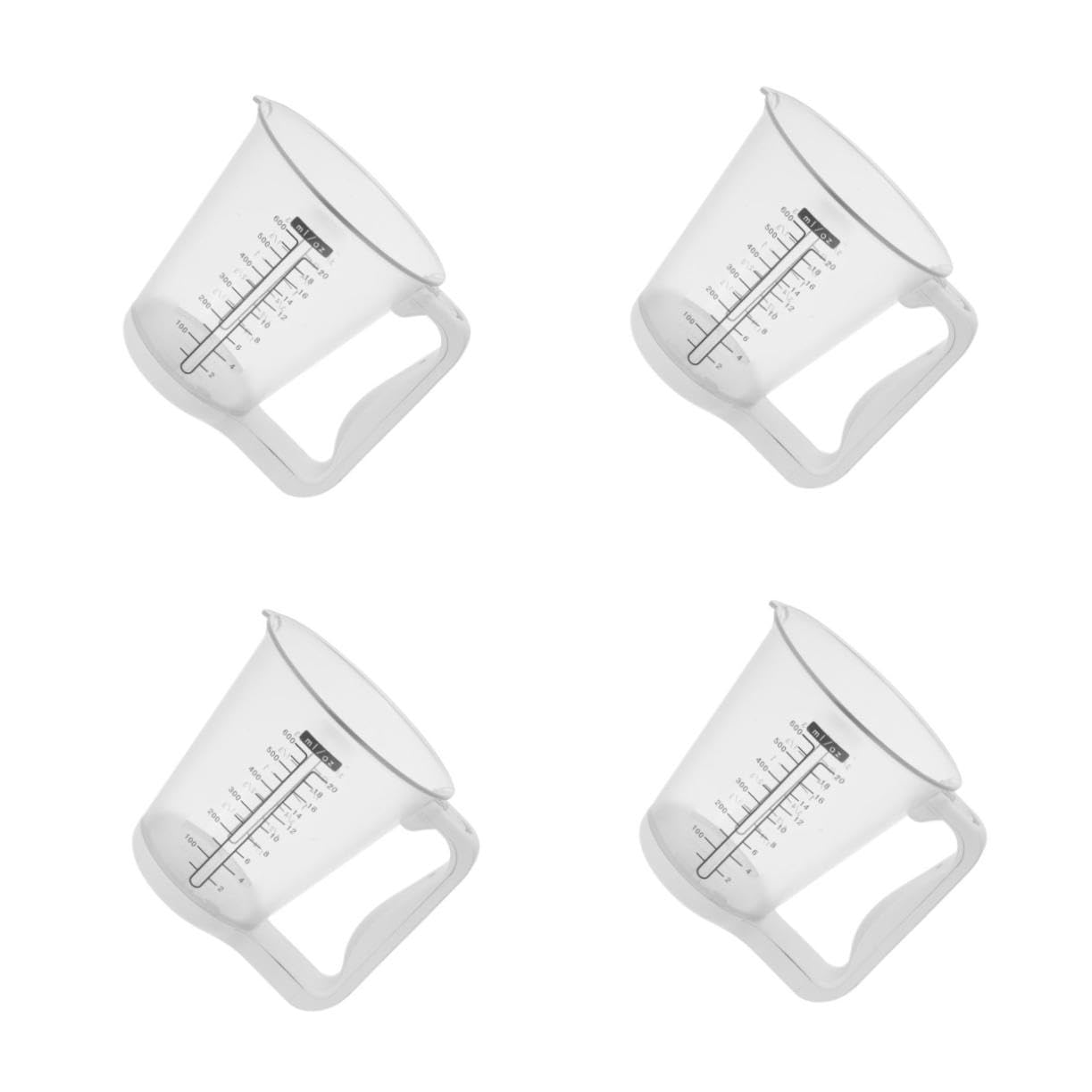 MAGICLULU 4 Pièces Tasse À Mesurer Électronique Échelle Tasses À Mesurer Bouilloire Cruche De Pesée Numérique Avec Affichage Pichet À Mesurer De Cuisine Électronique Tasse De Pesée : Cuisine et Maison