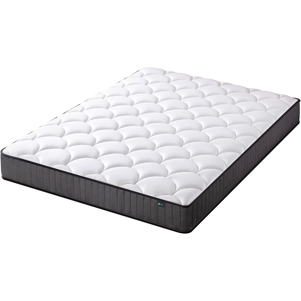 Zinus - Matelas 140x190 - Hauteur 15 cm - Matelas Hybride en Mousse à Mémoire de Forme - Durable et Respirant - Durable et doux pour la peau | Matelas pour lit adulte et enfant - Couchage Indépendant : Cuisine et Maison