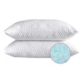NTCOCO Lot de 2 oreillers de lit en Mousse à mémoire de Forme déchiquetée pour Dormir, avec Oreiller Lavable, Amovible, rafraîchissant et hypoallergénique pour Les Personnes Dormant sur Le Dos et Le : Cuisine et Maison
