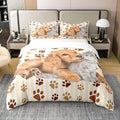 Homemissing Chat Chien 100% Coton Housse de Couette 220x240cm Parure de lit Coton Ensemble Housse de Couette pour Chat Chambre à Coucher Parure de lightCoton Ensemble Housse de Couette pour Animaux : Cuisine et Maison