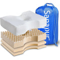Sanapur Oreiller Original 4.0 - Variante Clima - Oreiller orthopédique pour Le Sommeil latéral fabriqué en Allemagne avec Mousse Talalay Latex/Soft : Cuisine et Maison